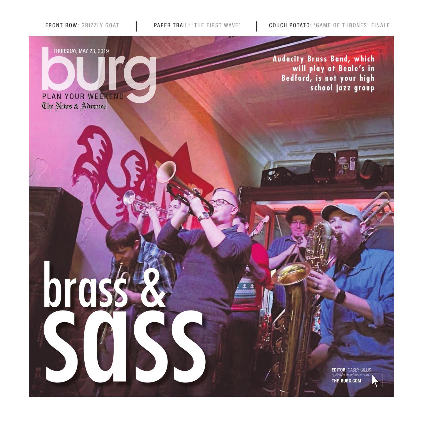 5 - May 23 - Audacity Brass Band